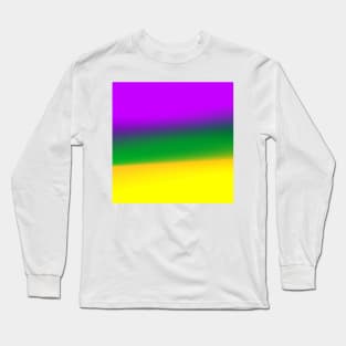 Pink green yellow abstract texture art Long Sleeve T-Shirt